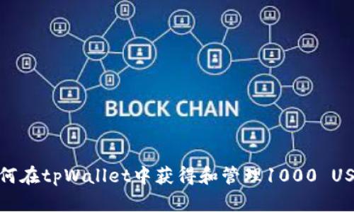 如何在tpWallet中获得和管理1000 USDT